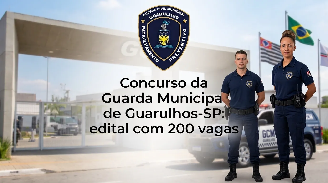 Treinamento e preparação para concursos públicos e guarda municipal