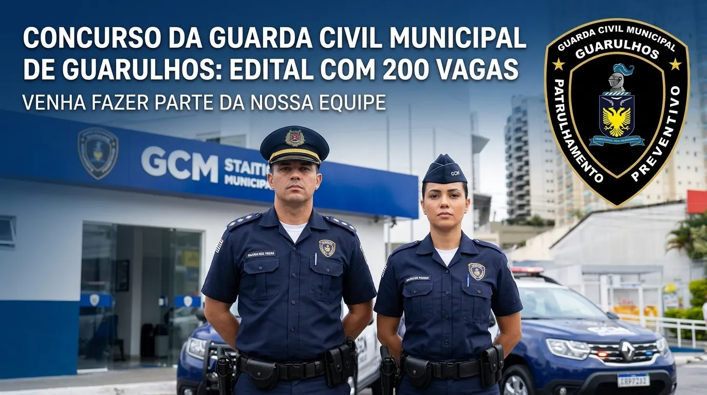 Concurso Guarda Municipal Guarulhos: dicas e informações sobre o edital